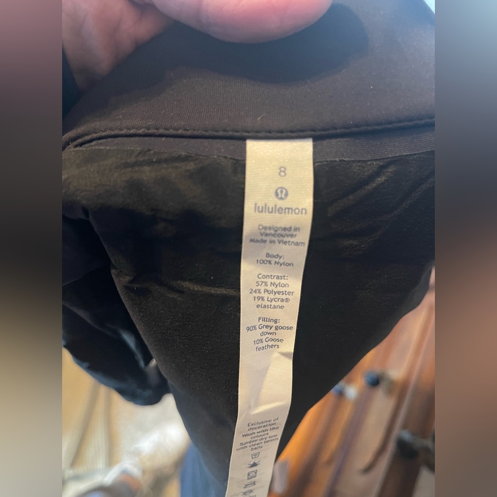 Lululemon Black vest